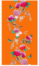 Canvas Tablecloth Tangerine Bird