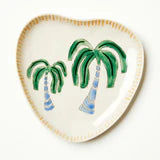 Palm Trees Heart Tray