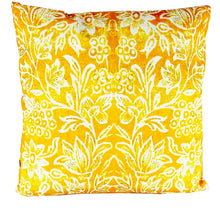 Canvas Suzani Yellow Cushion